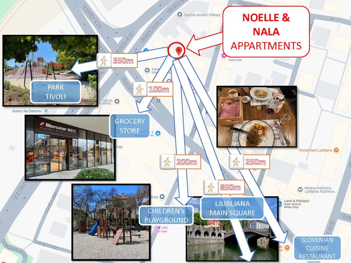 Noelle Apartment Ljubljana Dış mekan fotoğraf